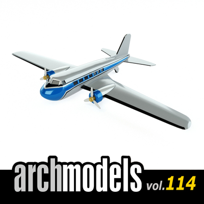 小品模型114-6（玩具飞机）